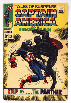 Tales of Suspense Vol 1 98 VG (4.0) (1968)