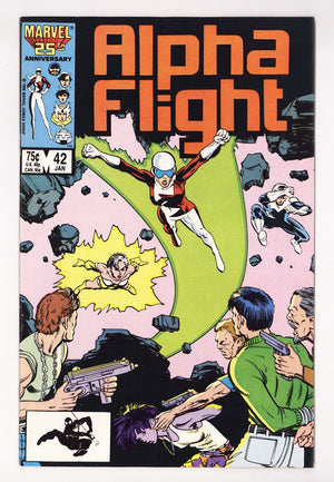 Alpha Flight Vol 1 42 High Grade (1987) Direct