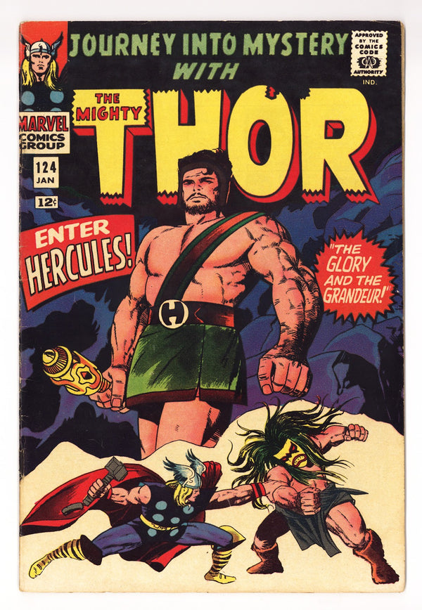 Journey into Mystery Vol 1 124  VG+ (4.5)   (1966)