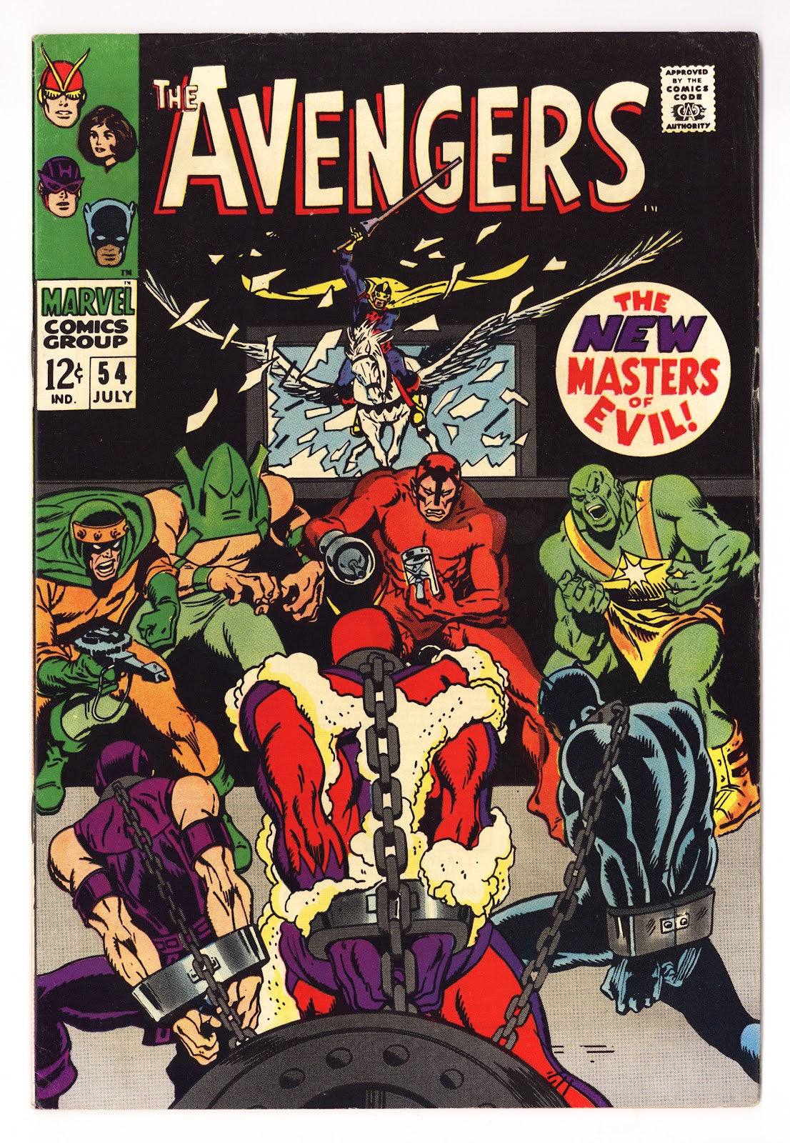 The Avengers Vol 1 54  FN (6.0)   (1968)     