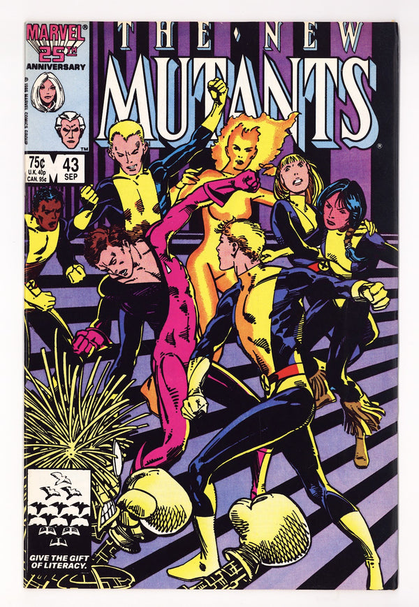 The New Mutants Vol 1 43 High Grade (1986) Direct