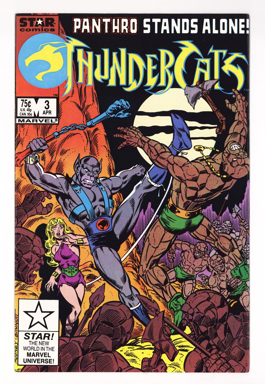 Thundercats Vol 1 3  Mid Grade   (1986)     