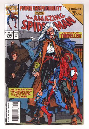 The Amazing Spider-Man Vol 1 394 [Flipbook] High Grade (1994) Foil Variant