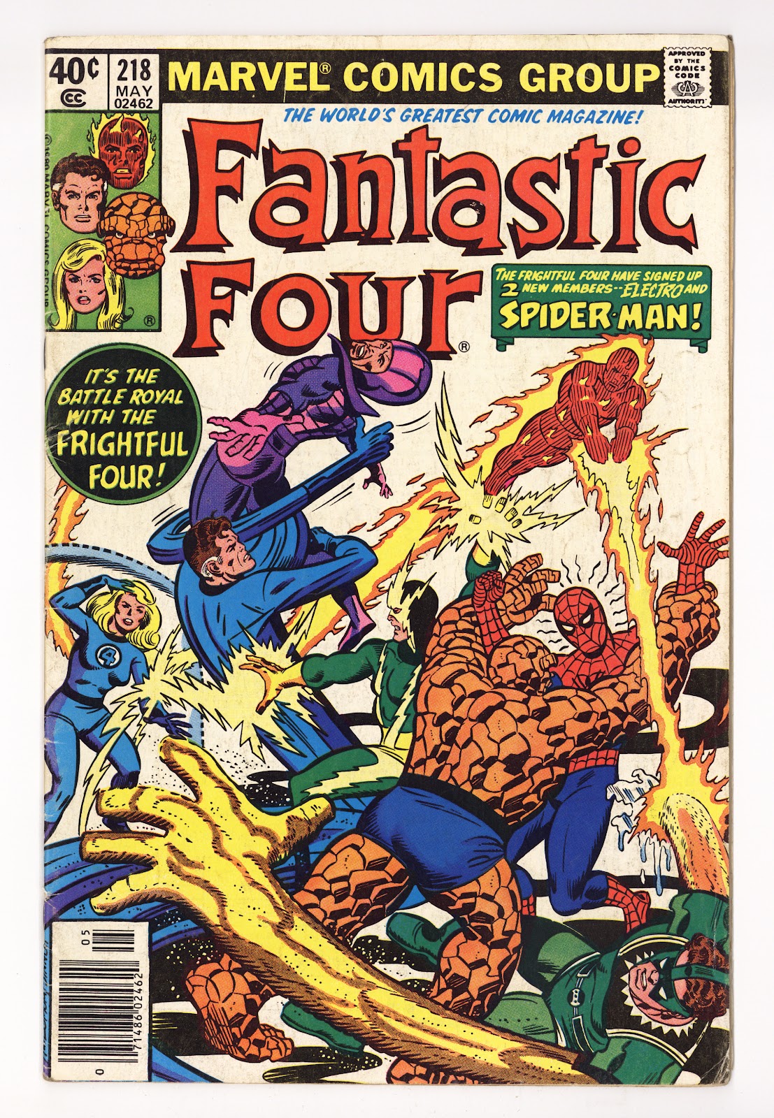 Fantastic Four Vol 1 218  Low Grade   (1980)   Newsstand  