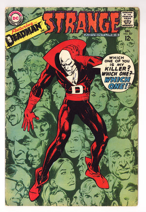 Strange Adventures Vol 1 207  GD/VG (3.0)   (1967)