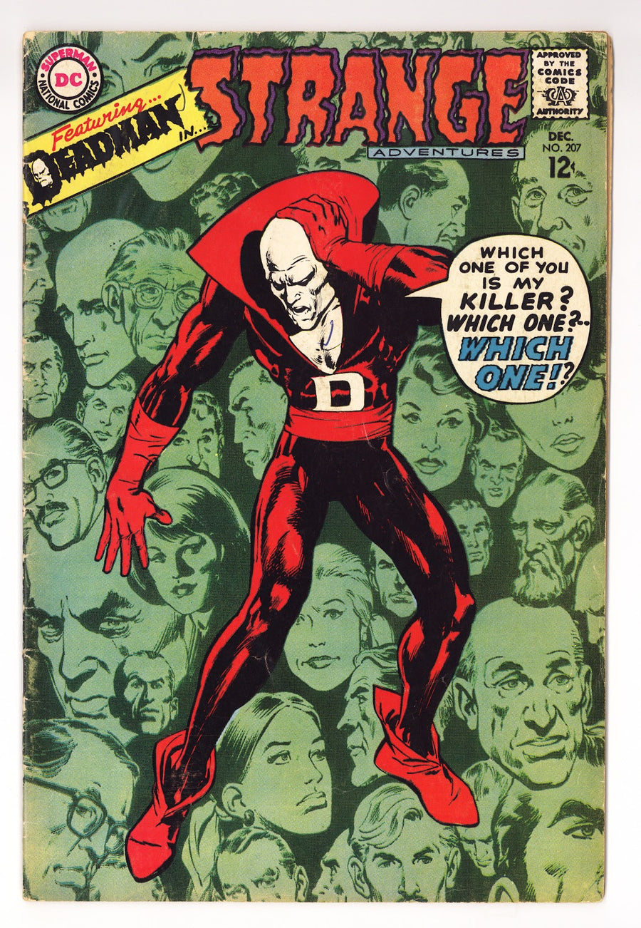 Strange Adventures Vol 1 207  GD/VG (3.0)   (1967)     