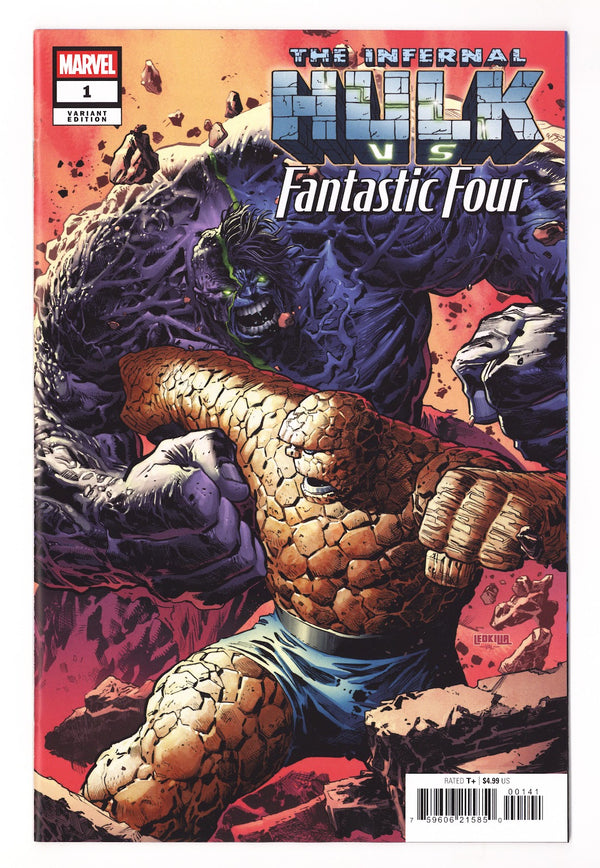 Infernal Hulk Vs. Fantastic Four #1 (2026) Lashley Variant