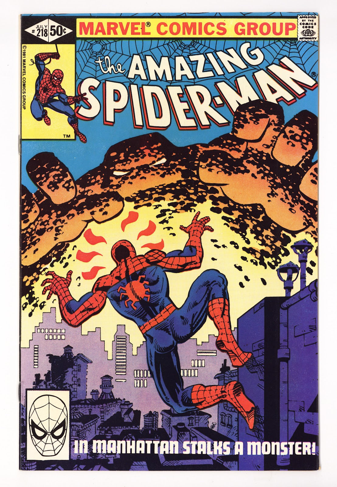 The Amazing Spider-Man Vol 1 218 VF (8.0) (1981)  