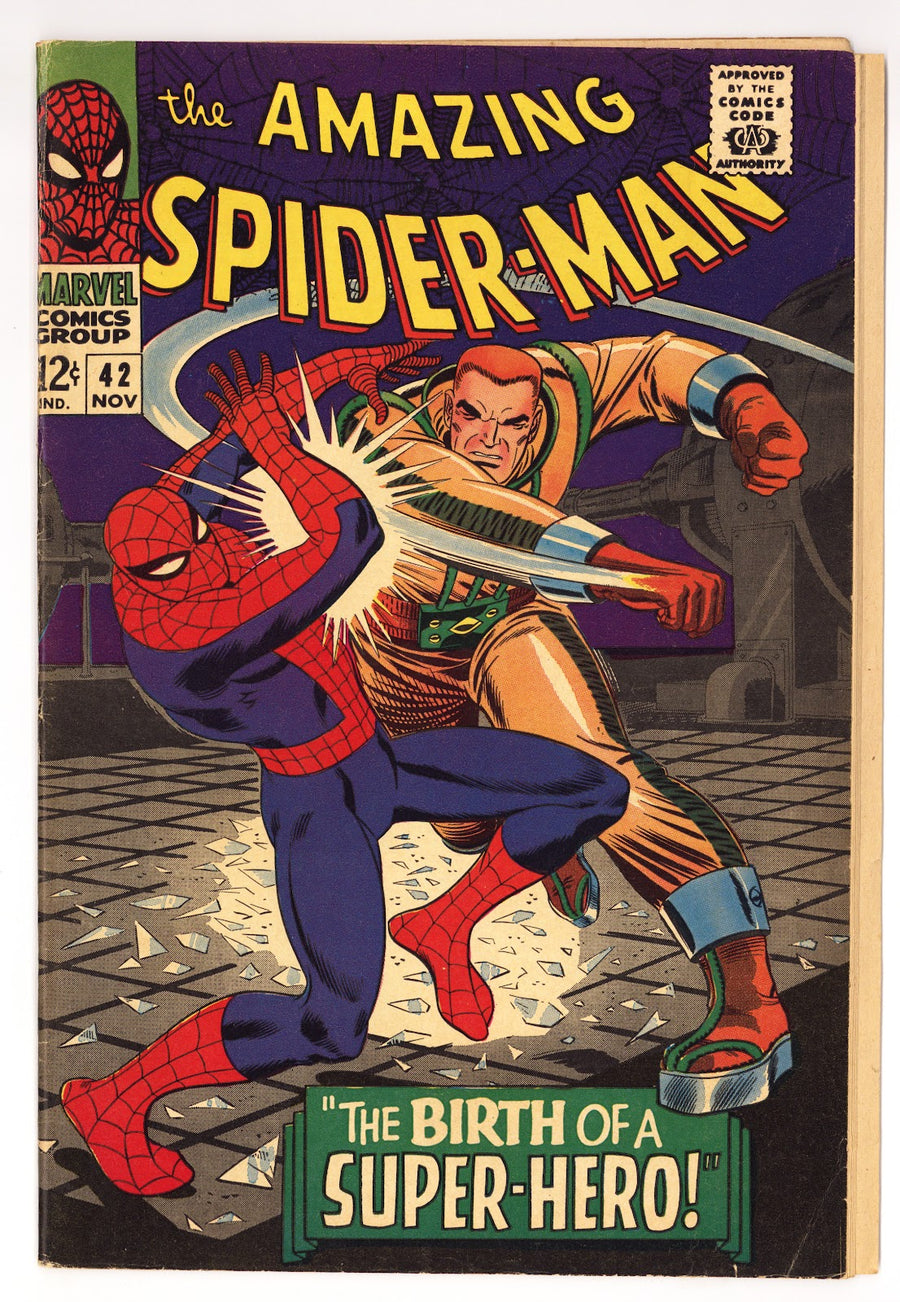 The Amazing Spider-Man Vol 1 42  VG+ (4.5)   (1966)