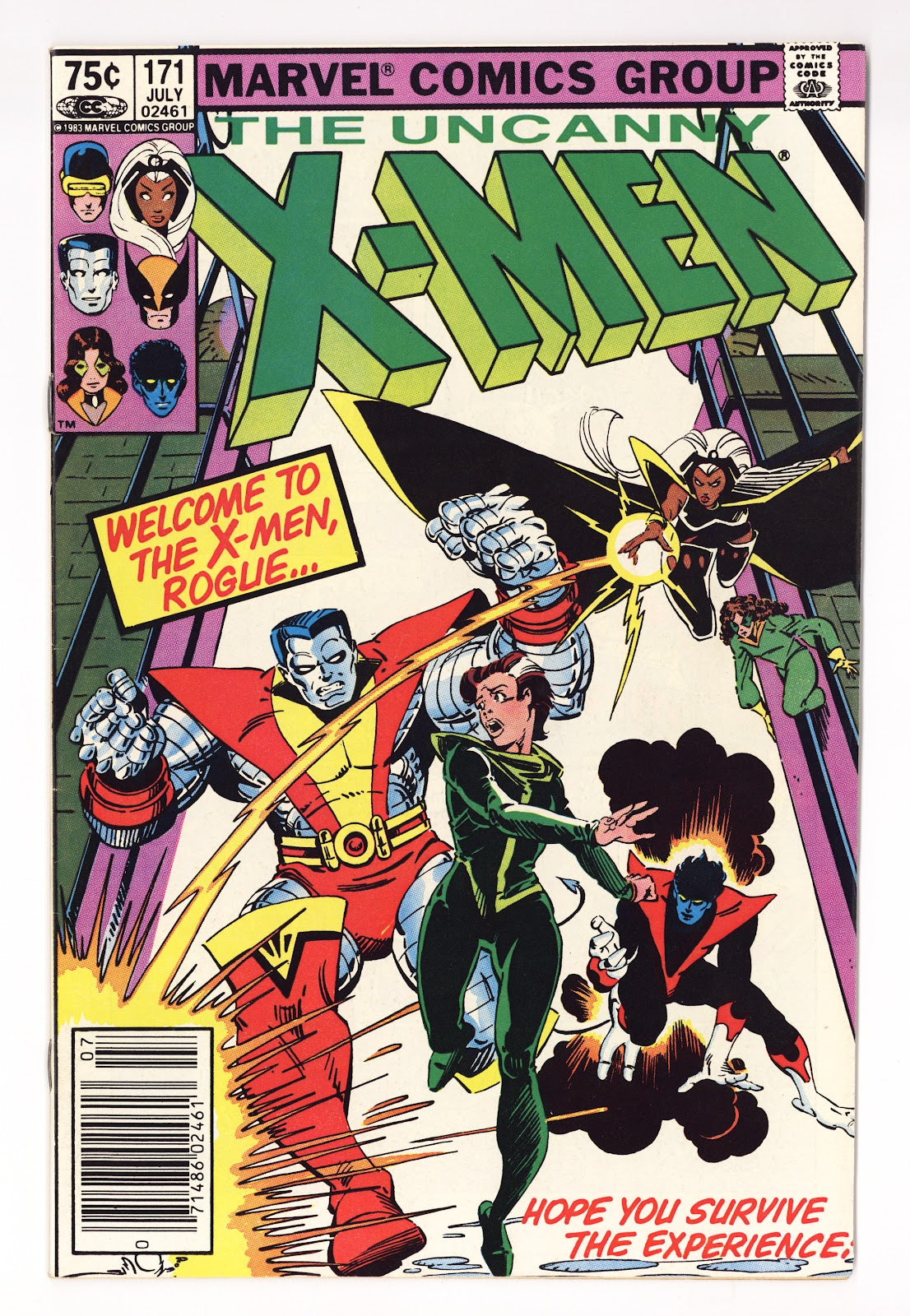 The Uncanny X-Men Vol 1 171  VF- (7.5)   (1983)   Canadian Price Variant  