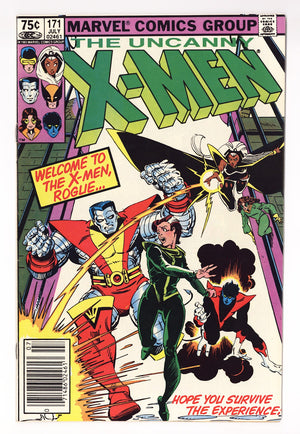 The Uncanny X-Men Vol 1 171  VF- (7.5)   (1983)   Canadian Price Variant