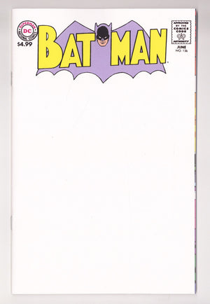 Batman  156   Blank Facsimile Variant   (2026)