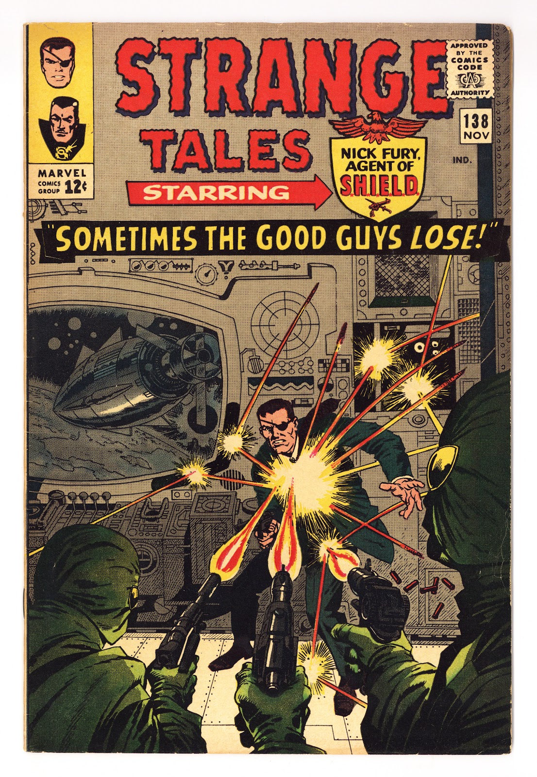 Strange Tales Vol 1 138  FN+ (6.5)   (1965)     