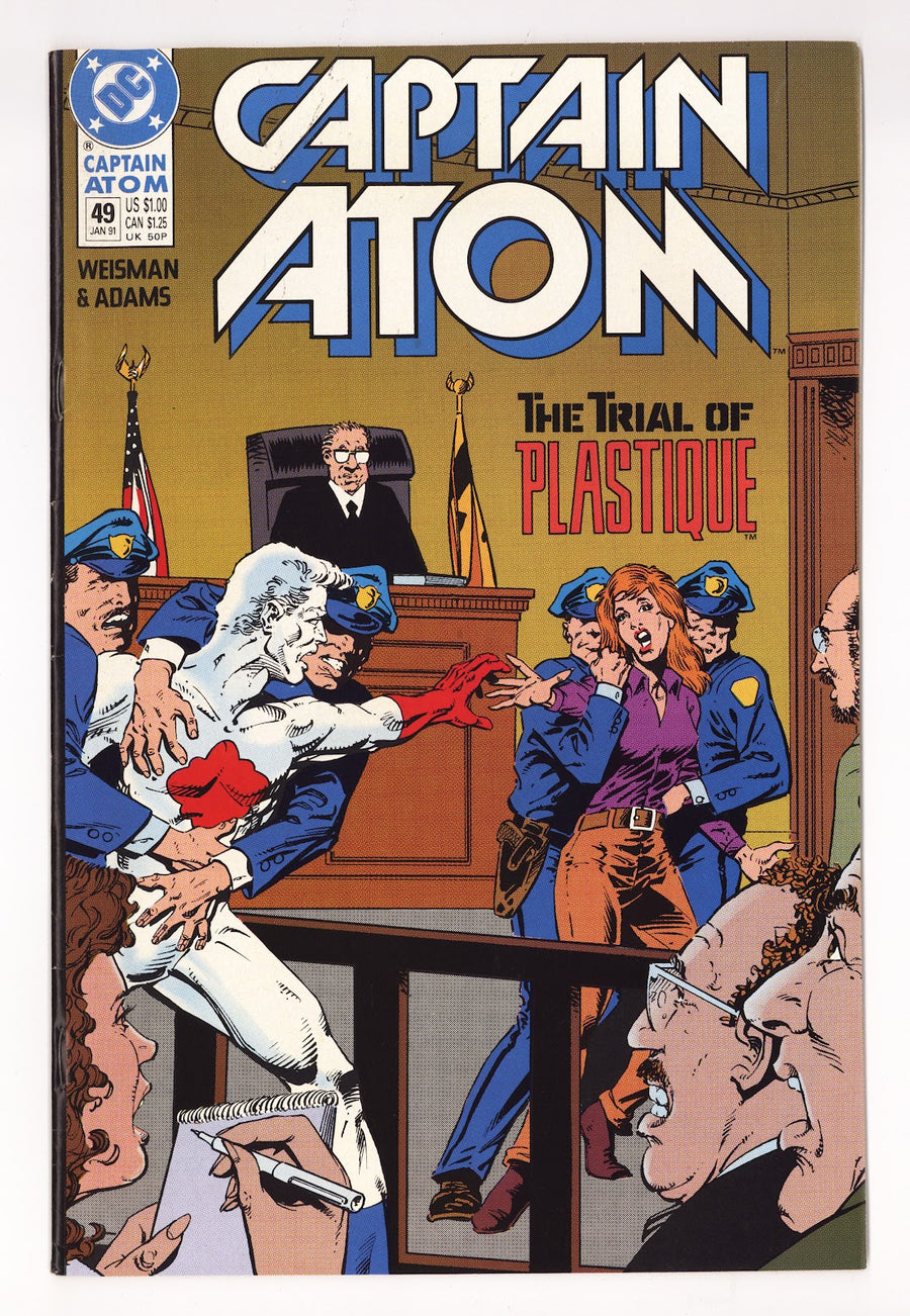 Captain Atom Vol 3 49  Mid Grade   (1991)     