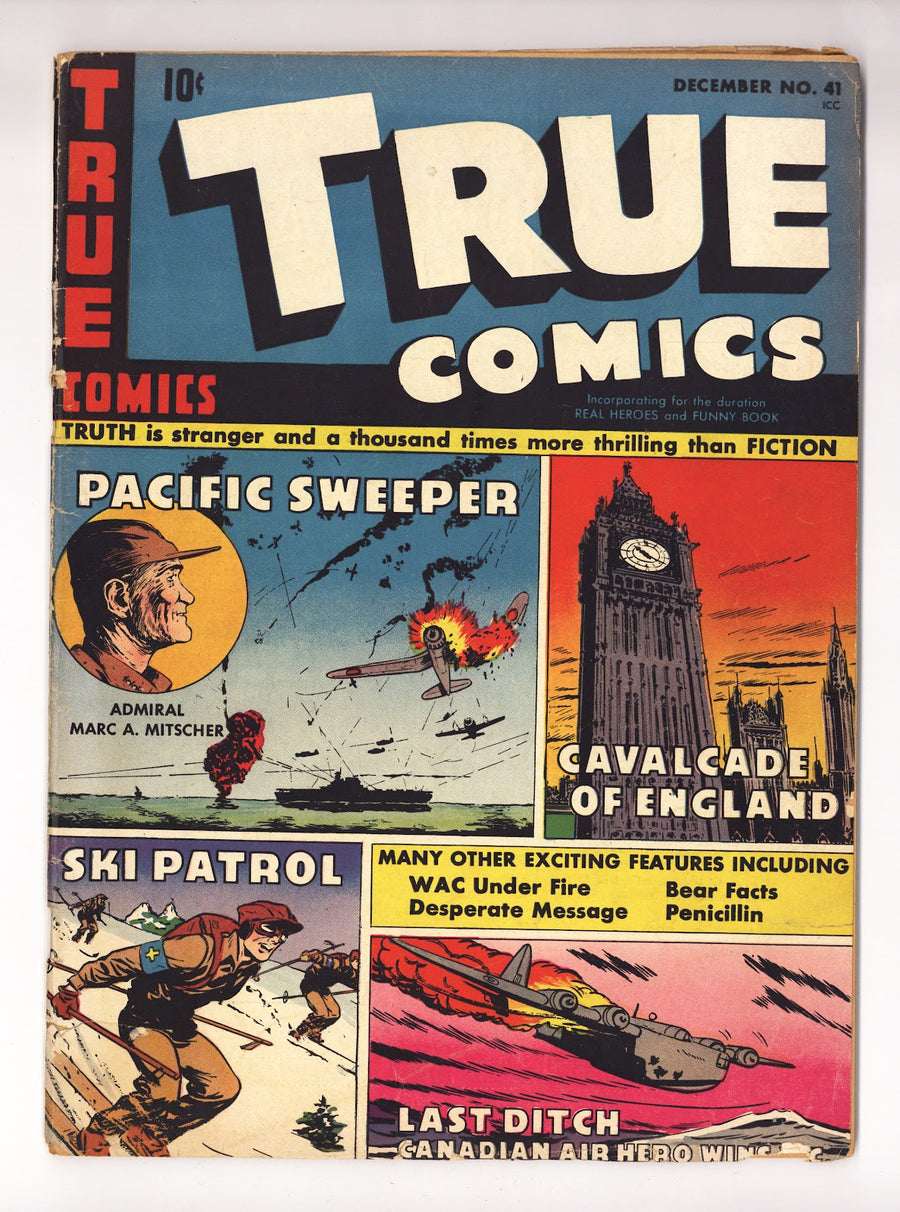 True Comics Vol 4 41  VG- (3.5)   (1944)