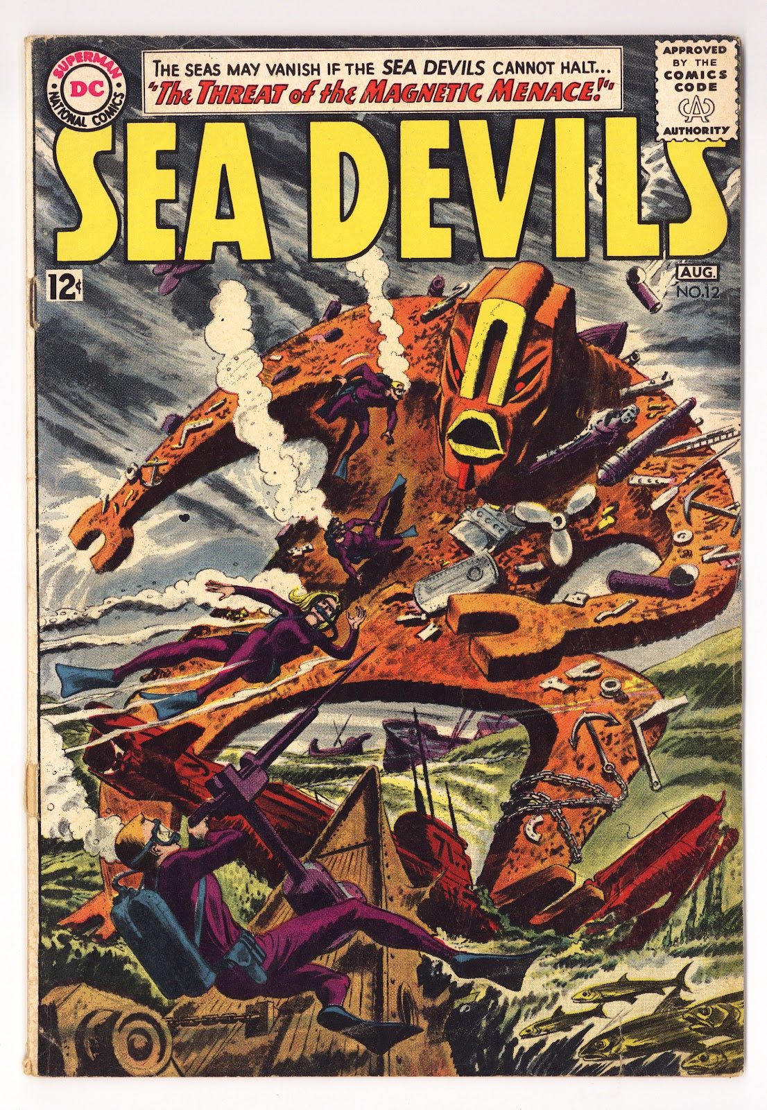 Sea Devils   12  VG (4.0)   (1963)     
