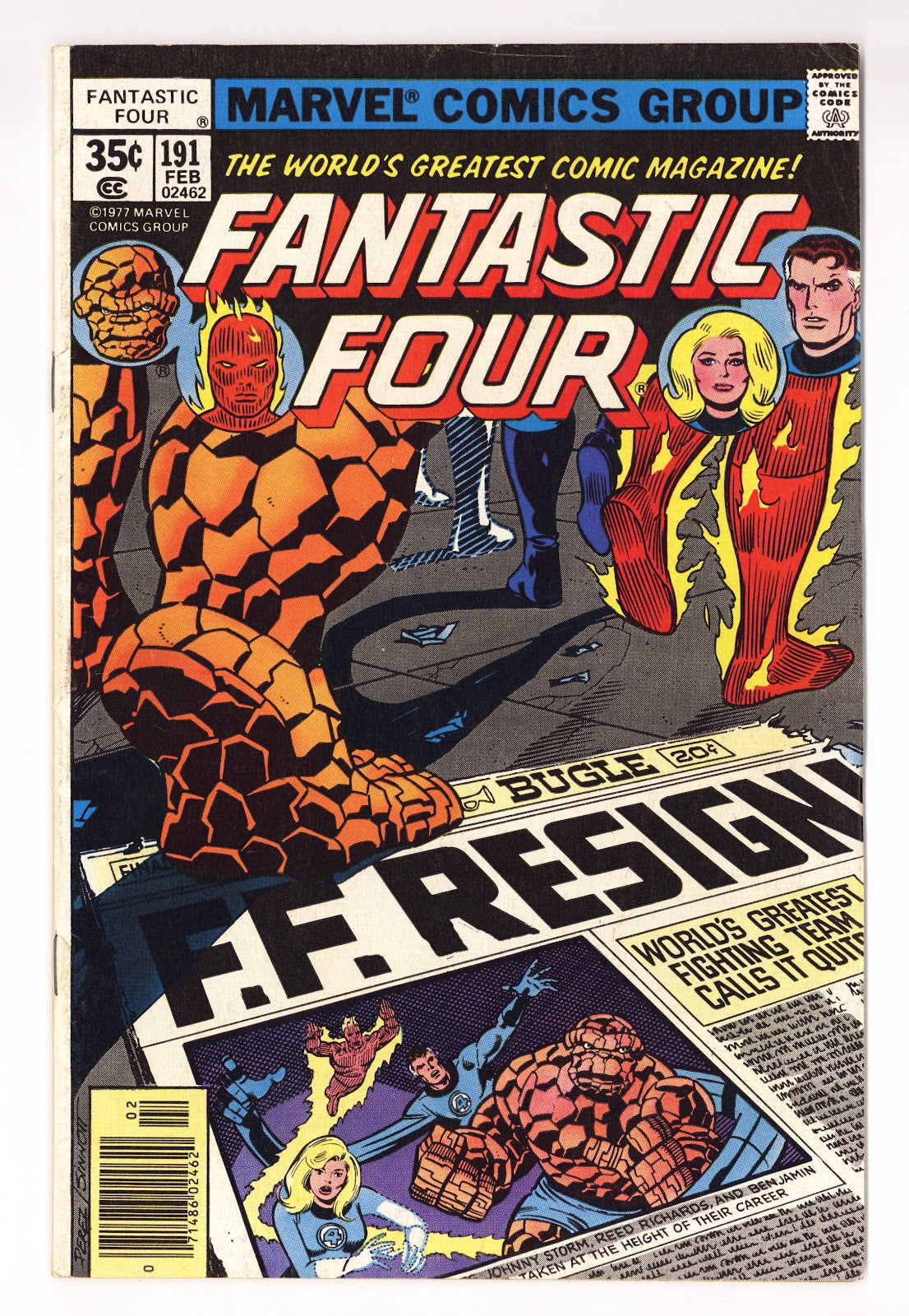 Fantastic Four Vol 1 191 Low Grade (1978) 