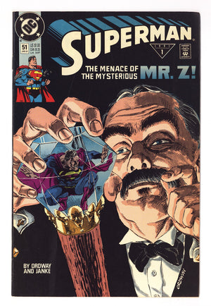 Superman Vol 2 51  Mid Grade   (1991)   Direct