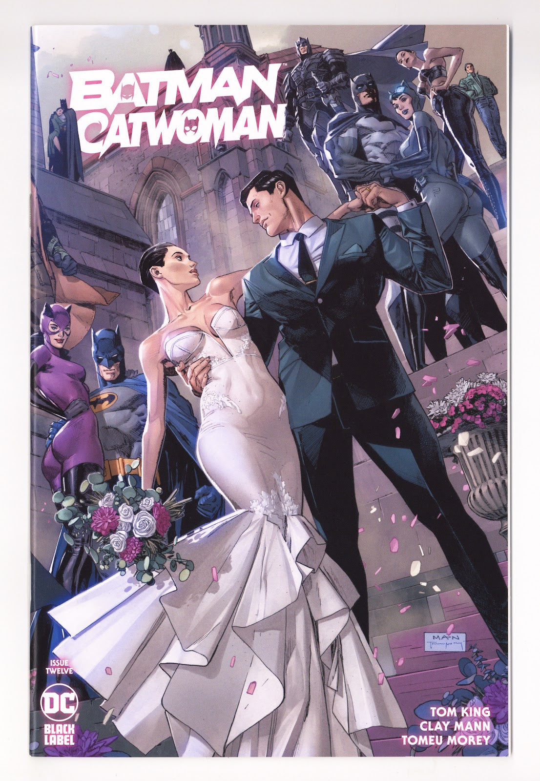 Batman / Catwoman 12 Mid Grade (2022) Clay Mann Cover 