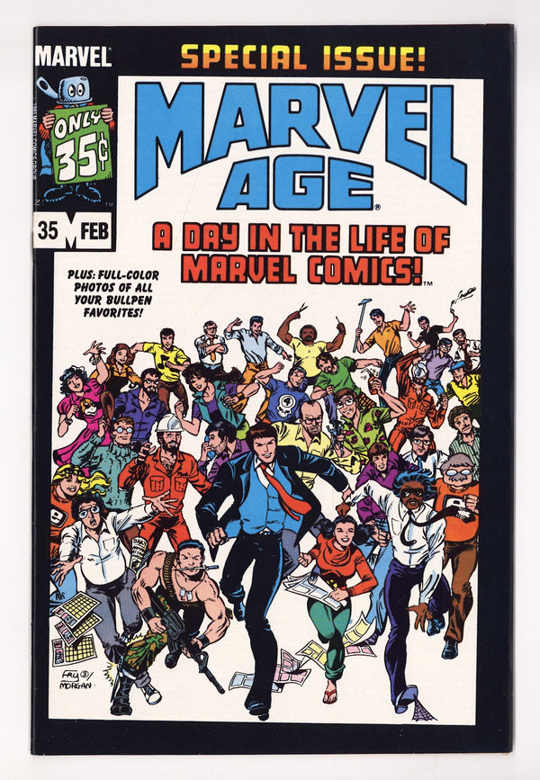 Marvel Age 35 High Grade (1986)