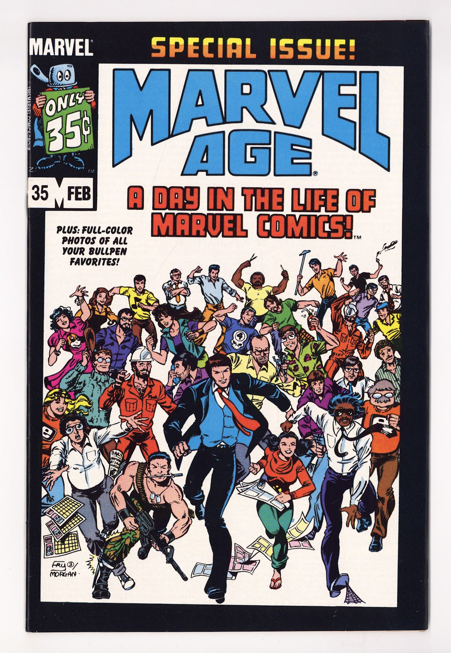 Marvel Age 35 High Grade (1986) 