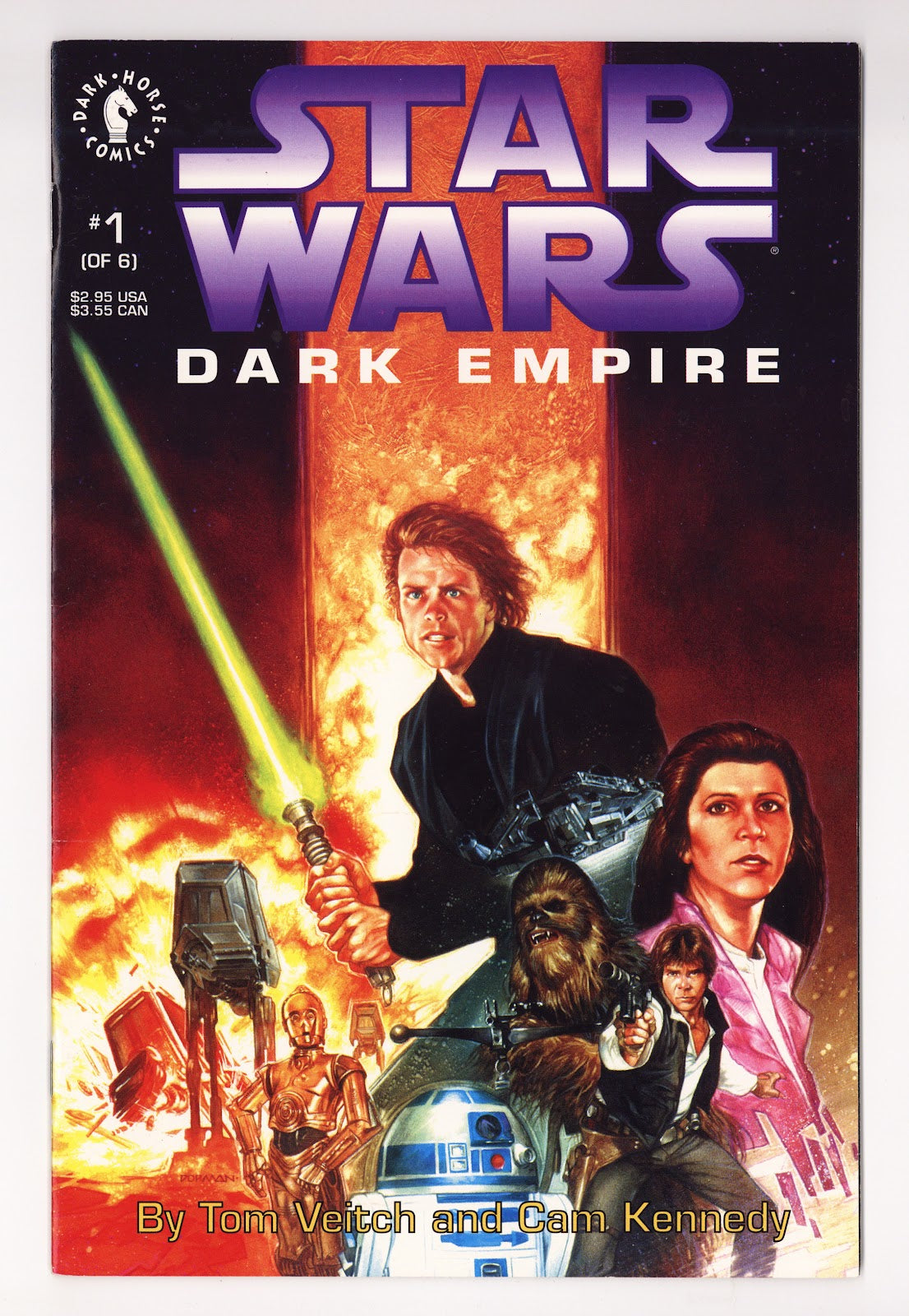 Star Wars: Dark Empire   1  Mid Grade   (1991)     