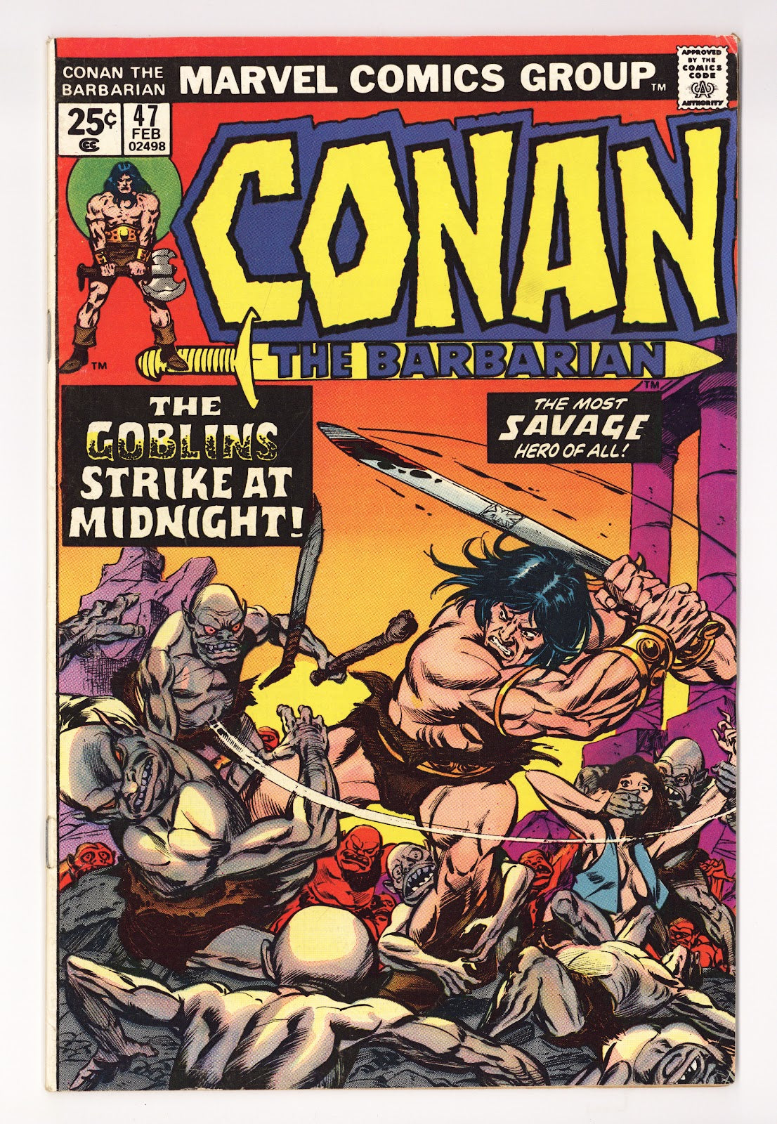 Conan the Barbarian Vol 1 47  Mid Grade   (1975)     