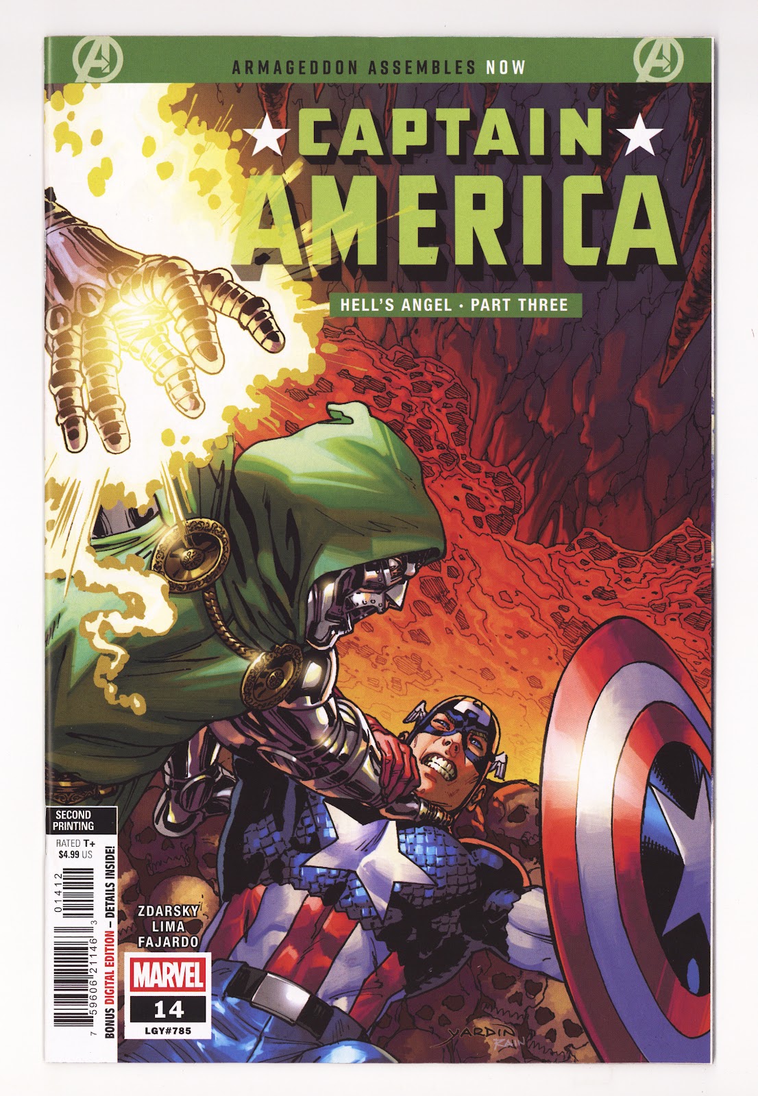 Captain America Vol 12 #14 (2026) Yardin Variant