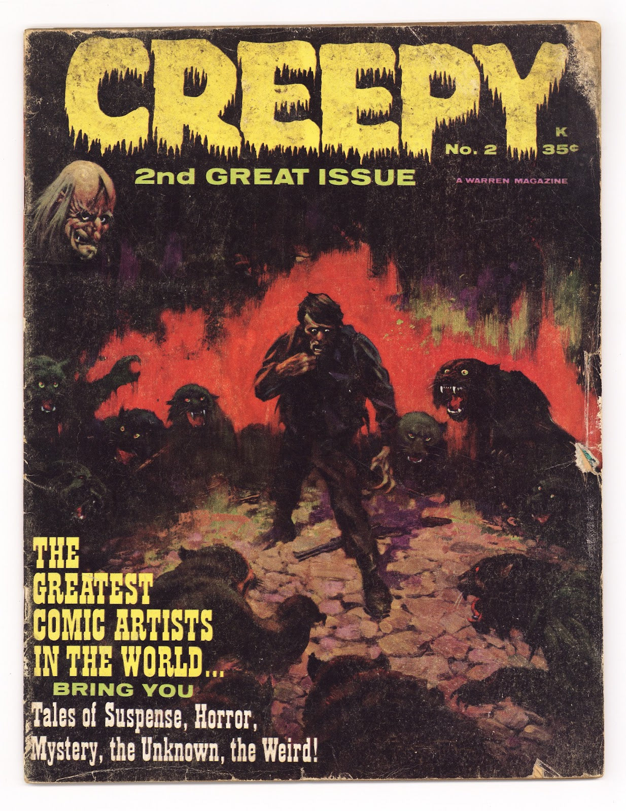 Creepy 2 GD+ (2.5) (1965) 