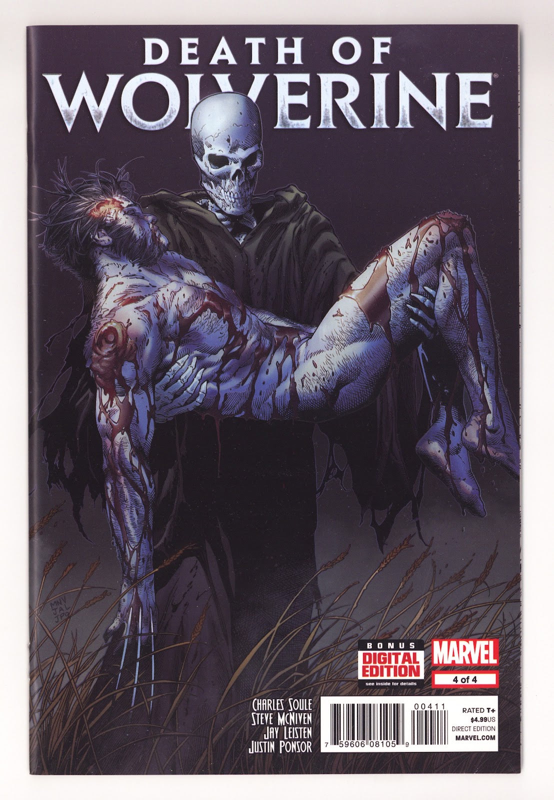 Death of Wolverine 4 High Grade (2014) 
