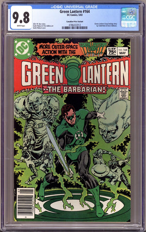 Green Lantern Vol 2 164 CGC 9.8 (NM/M)   (1983)   Canadian Price Variant