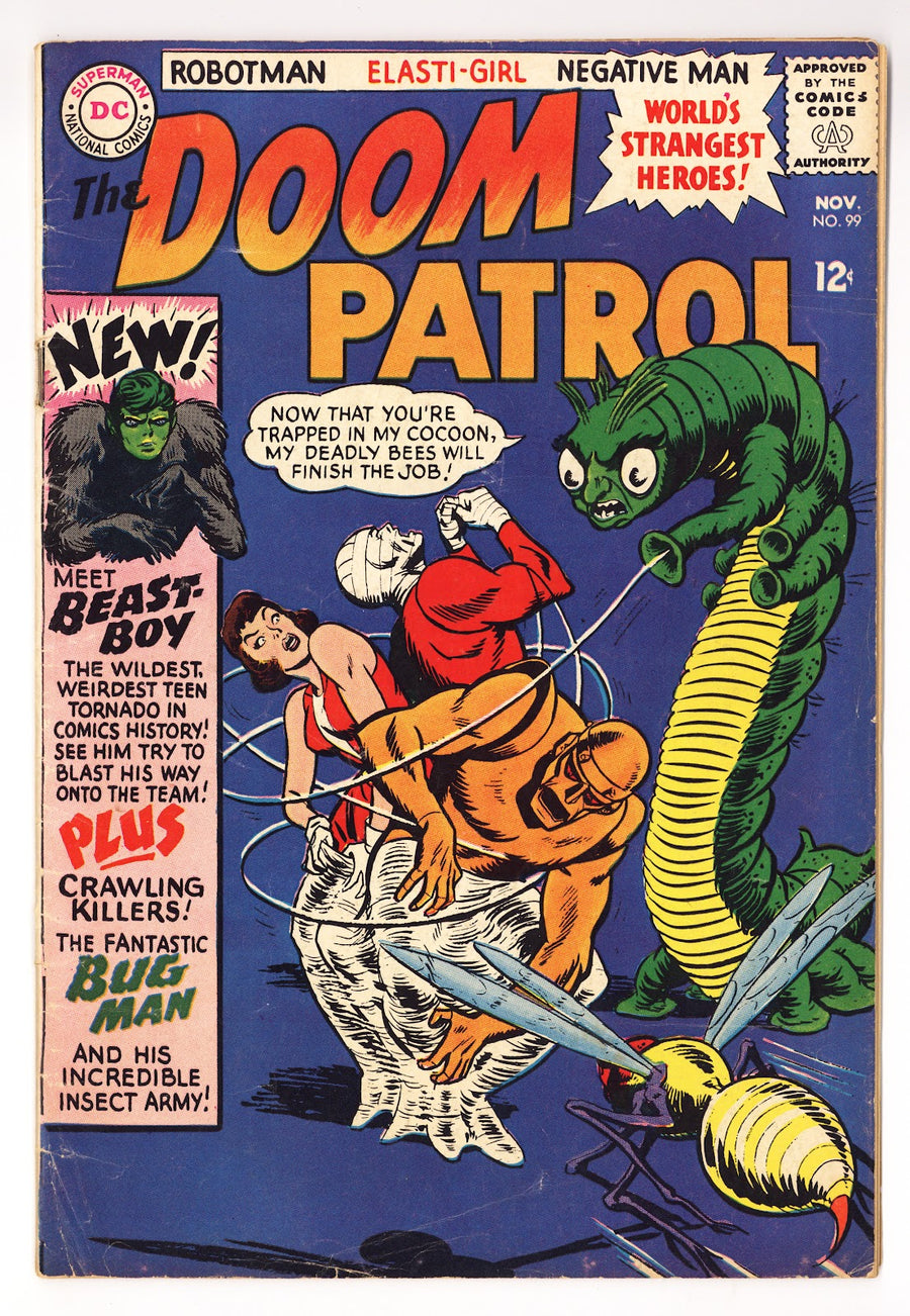 The Doom Patrol Vol 1 99  VG (4.0)   (1965)     