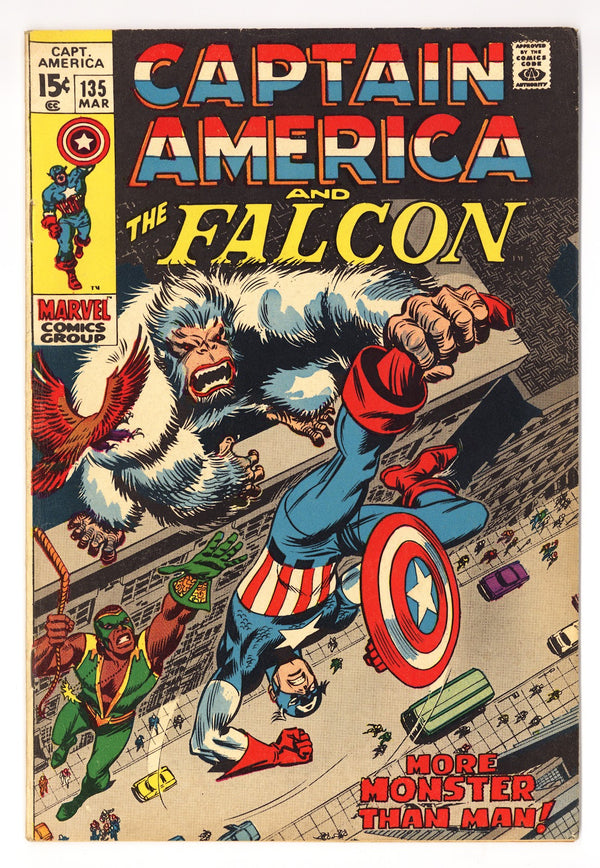 Captain America Vol 1 135  VG/FN (5.0)   (1971)
