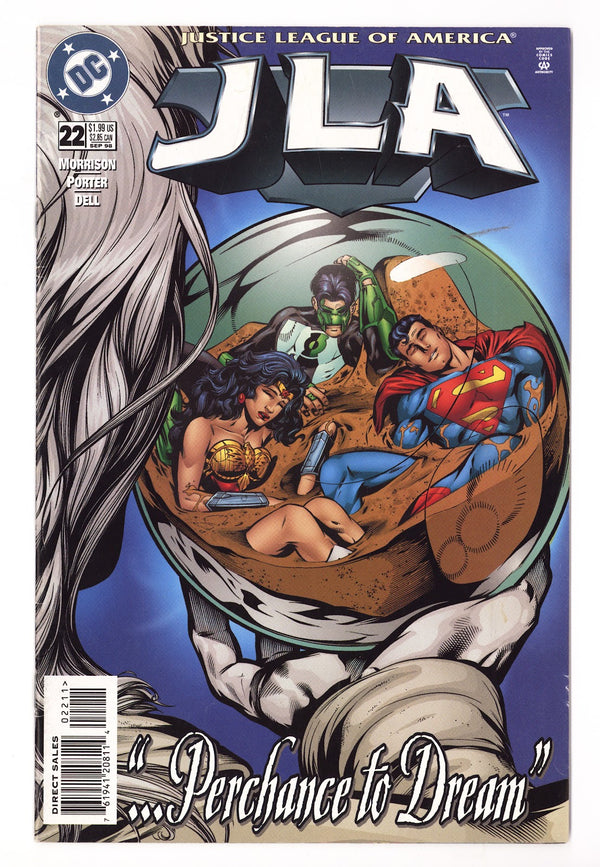 JLA 22 Mid Grade (1998) Direct Sales