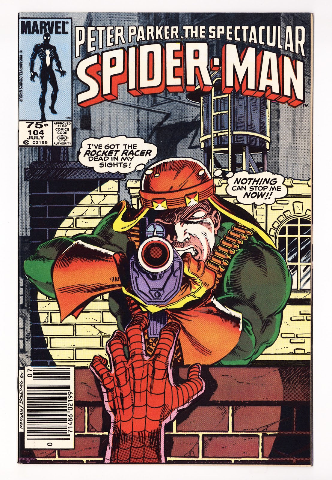 The Spectacular Spider-Man Vol 1 104 NM- (9.2) (1985) Canadian Price Variant 