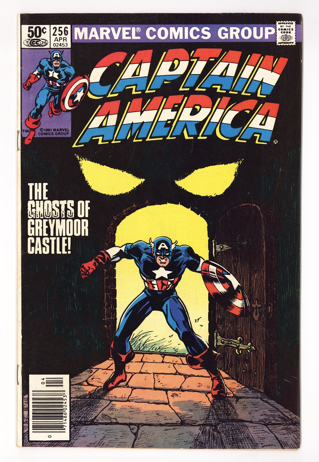 Captain America Vol 1 256 Mid Grade (1981) Newsstand 