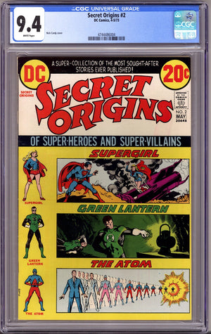 Secret Origins Vol 2 2 CGC 9.4 (NM)   (1973)