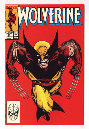 Wolverine Vol 2 17  VF/NM (9.0)   (1989)