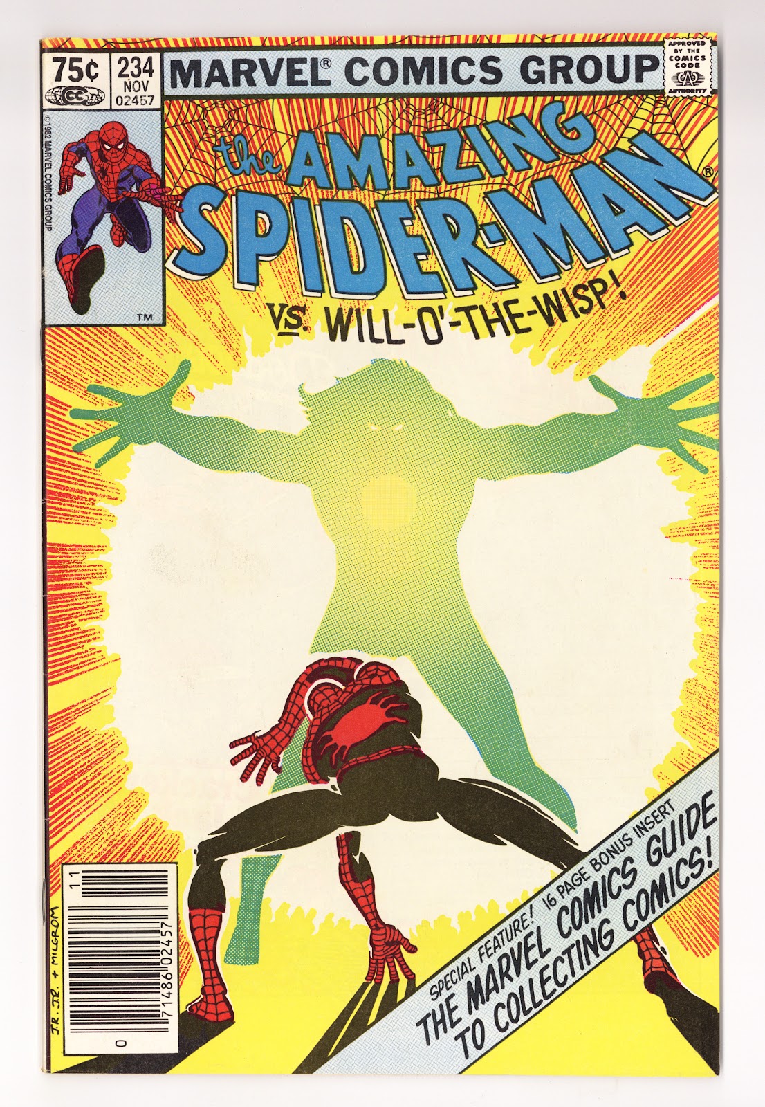 The Amazing Spider-Man Vol 1 234 FN (6.0) (1982) Canadian Price Variant 