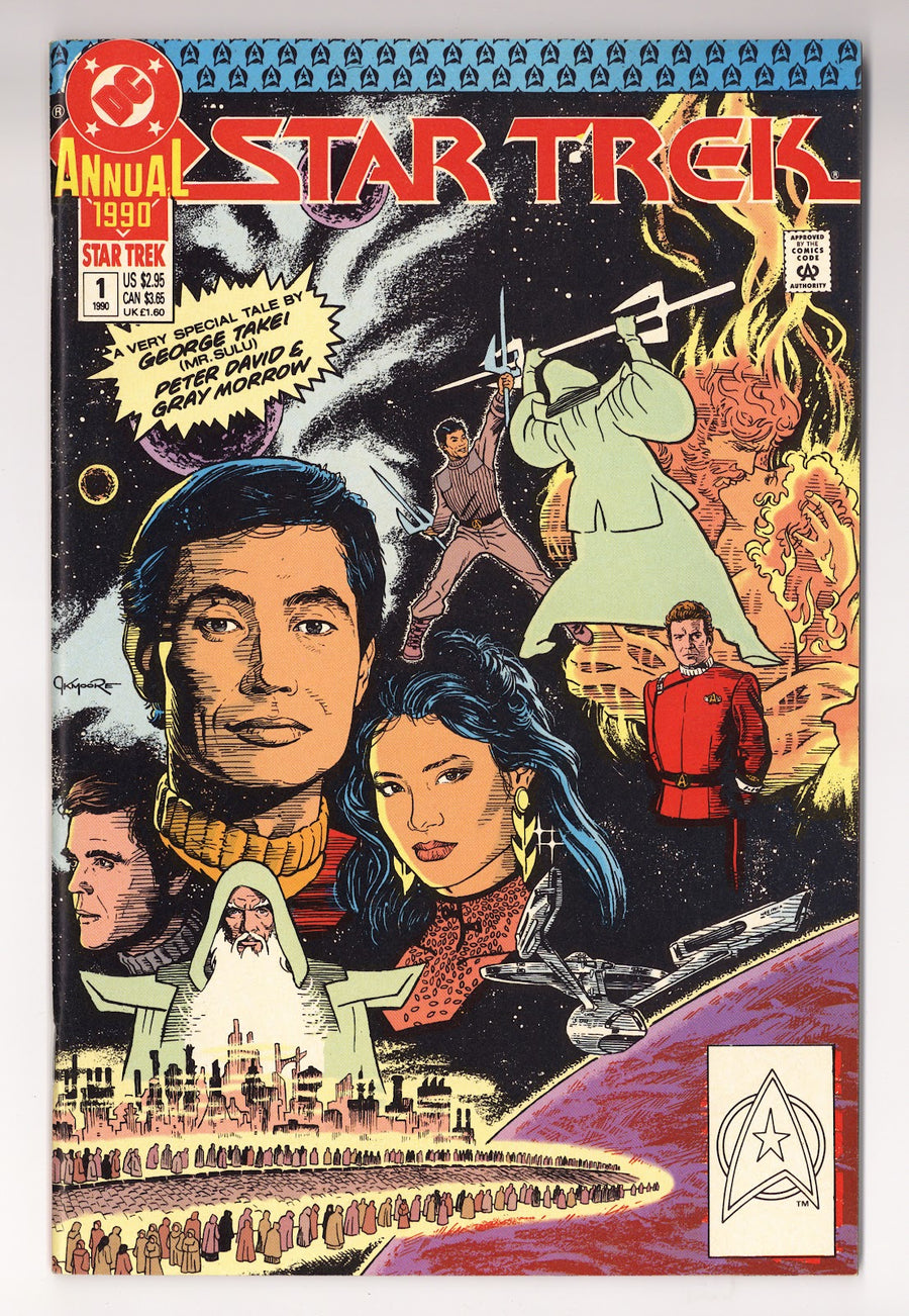 Star Trek Annual Vol 2 1  Mid Grade   (1990)