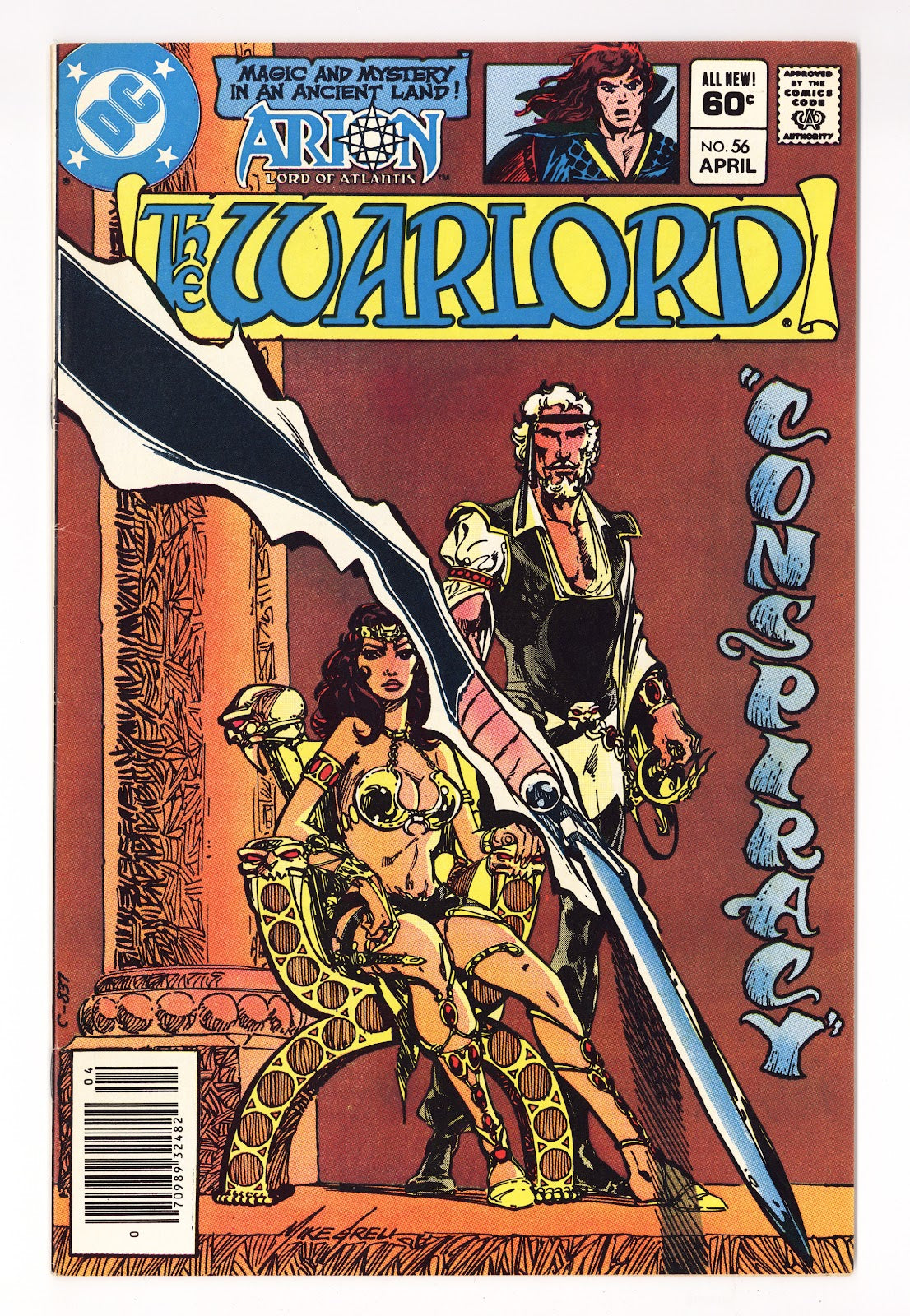 Warlord Vol 1 56  Mid Grade   (1982)   Newsstand  