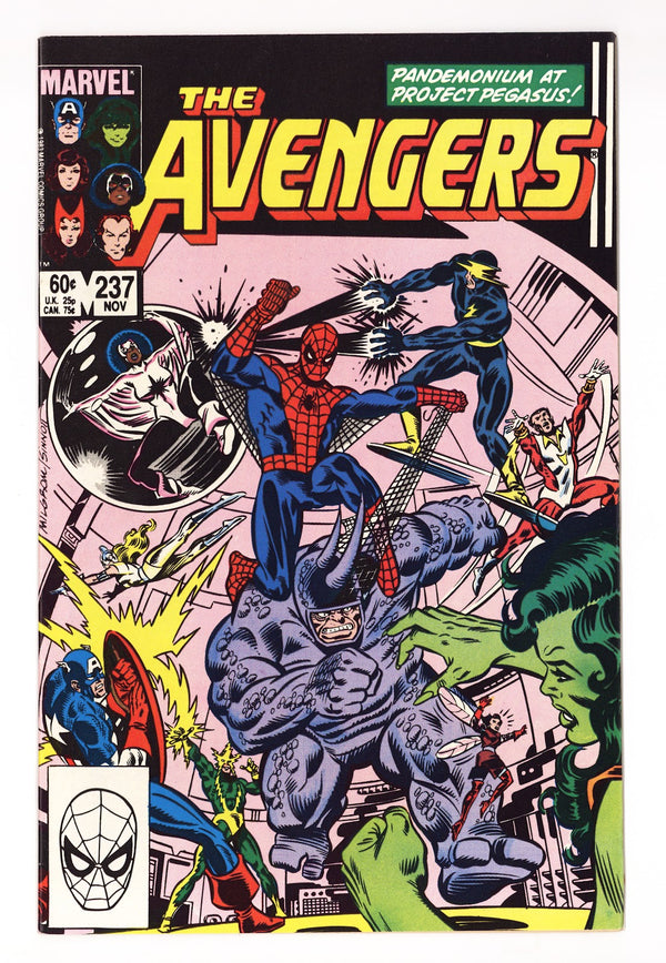 The Avengers Vol 1 237  Mid Grade   (1983)