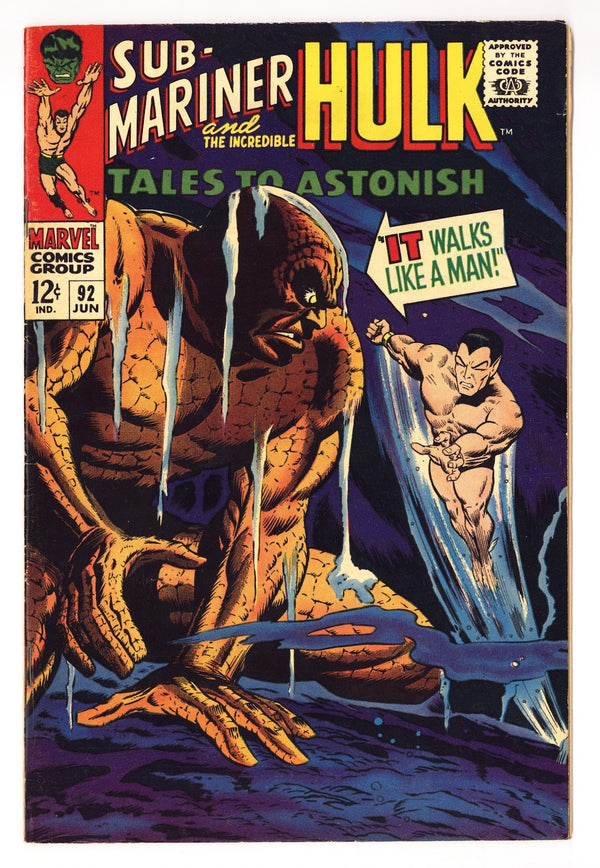 Tales to Astonish Vol 1 92  FN+ (6.5)   (1967)