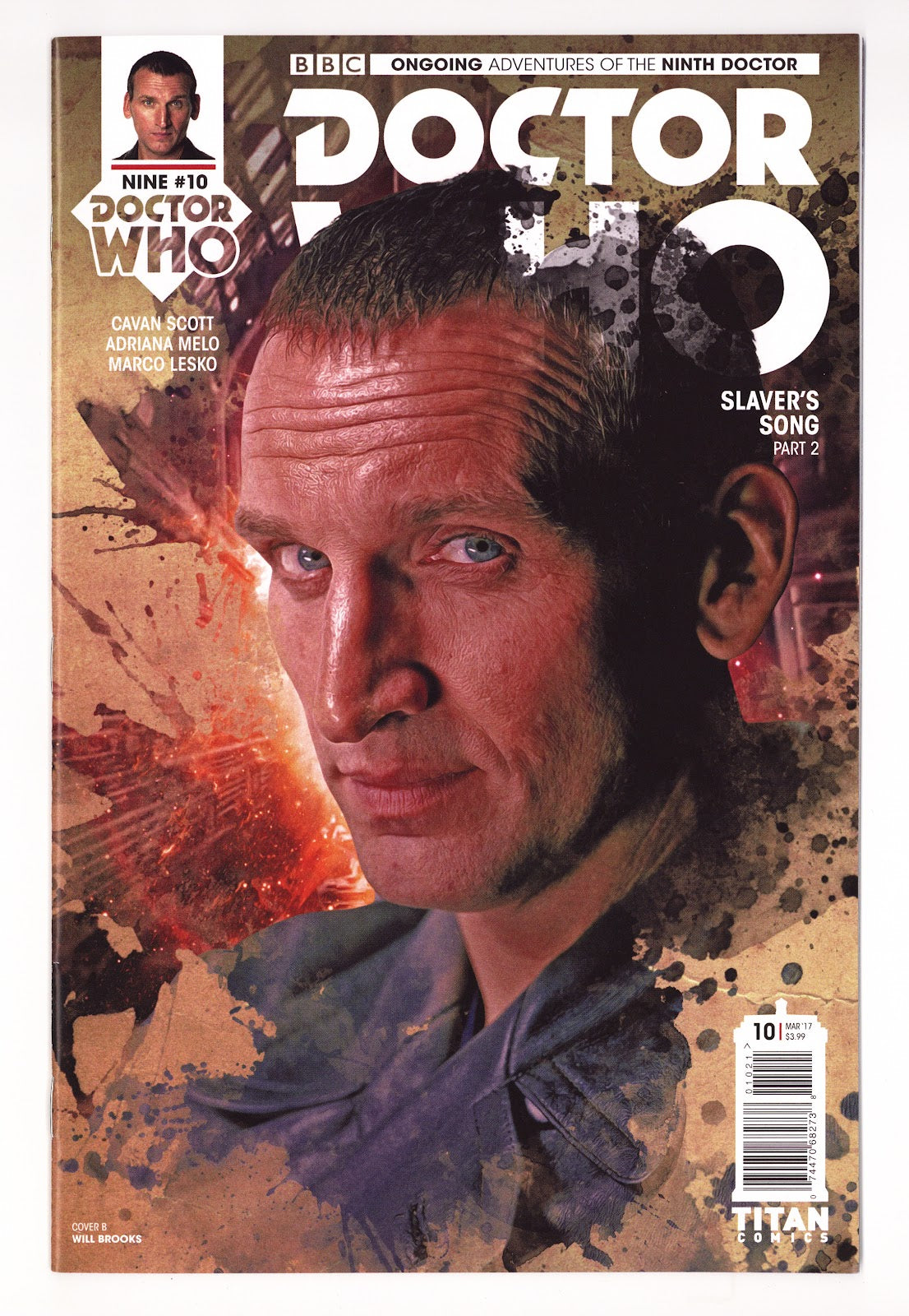 Doctor Who: The Ninth Doctor Ongoing   10  High Grade   (2017) Photo  Variant  