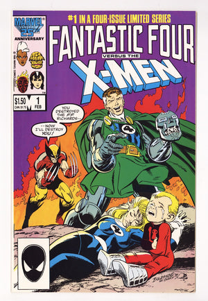 Fantastic Four vs. X-Men   1  High Grade   (1987)