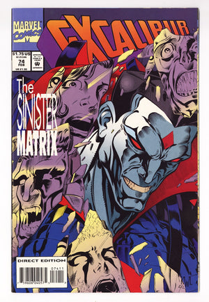 Excalibur Vol 1 74 High Grade (1994) Direct Edition