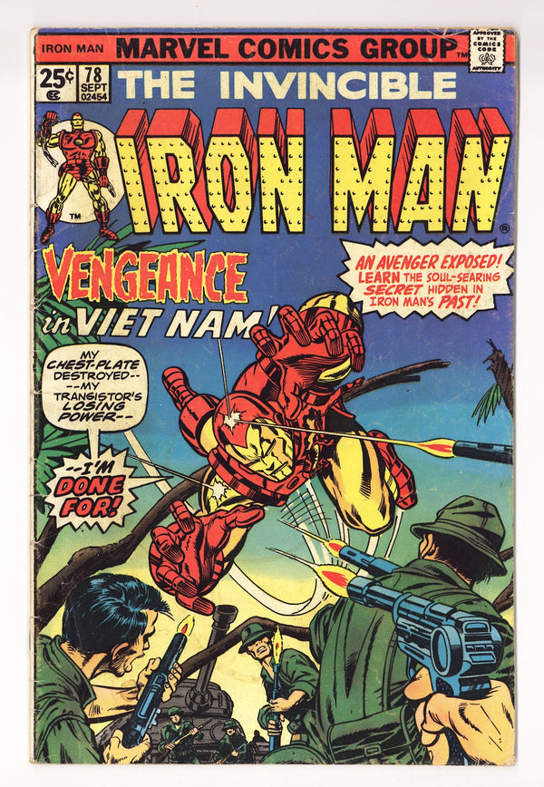 Iron Man Vol 1 78  Low Grade   (1975)