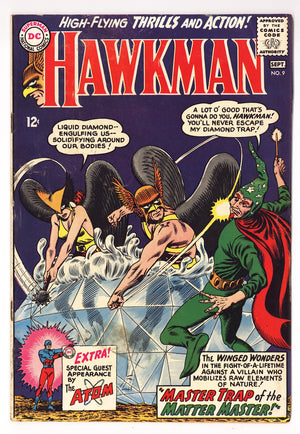 Hawkman Vol 1 9 VG/FN (5.0) (1965)