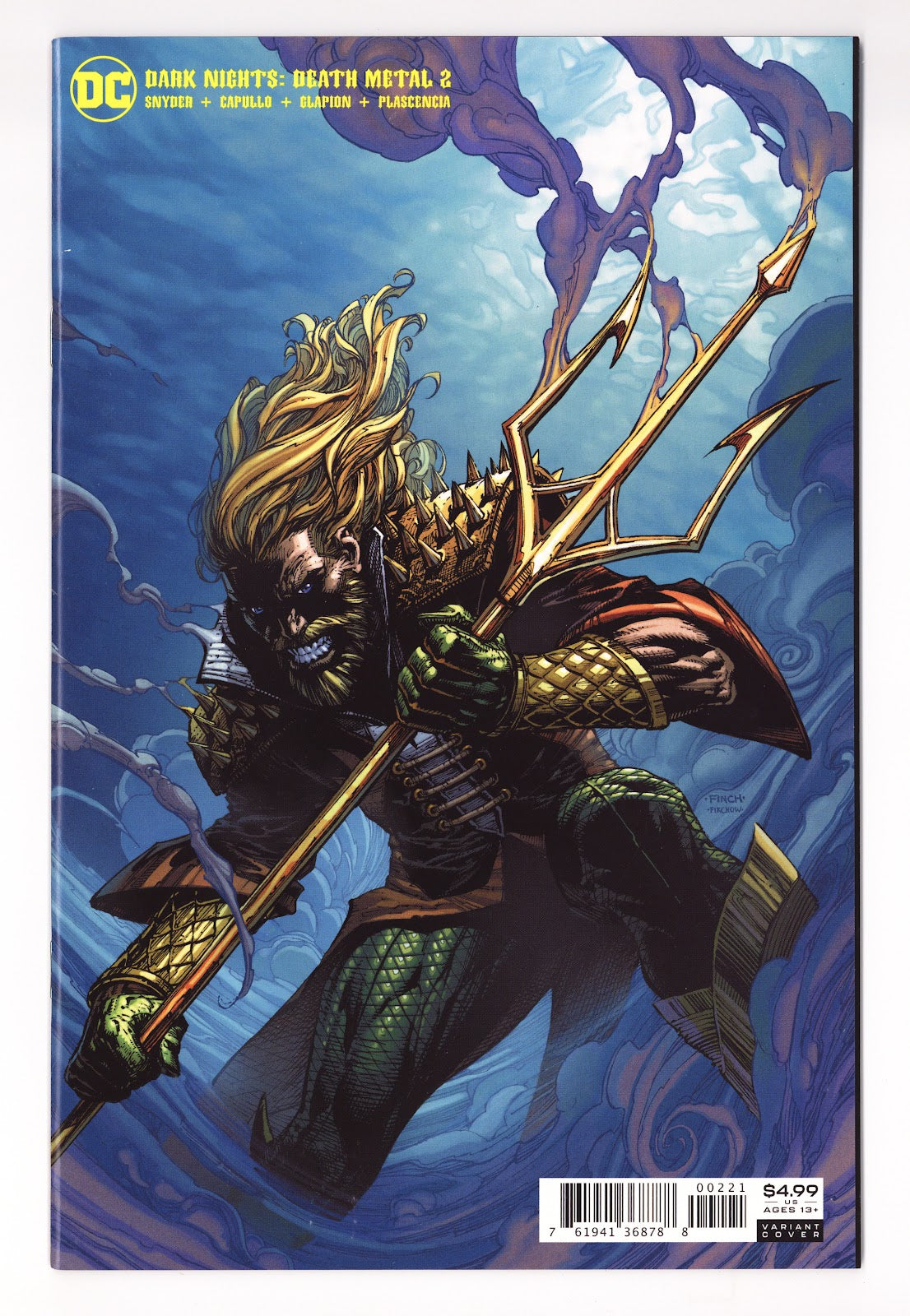 Dark Nights: Death Metal   2  High Grade   (2020) Finch   Variant