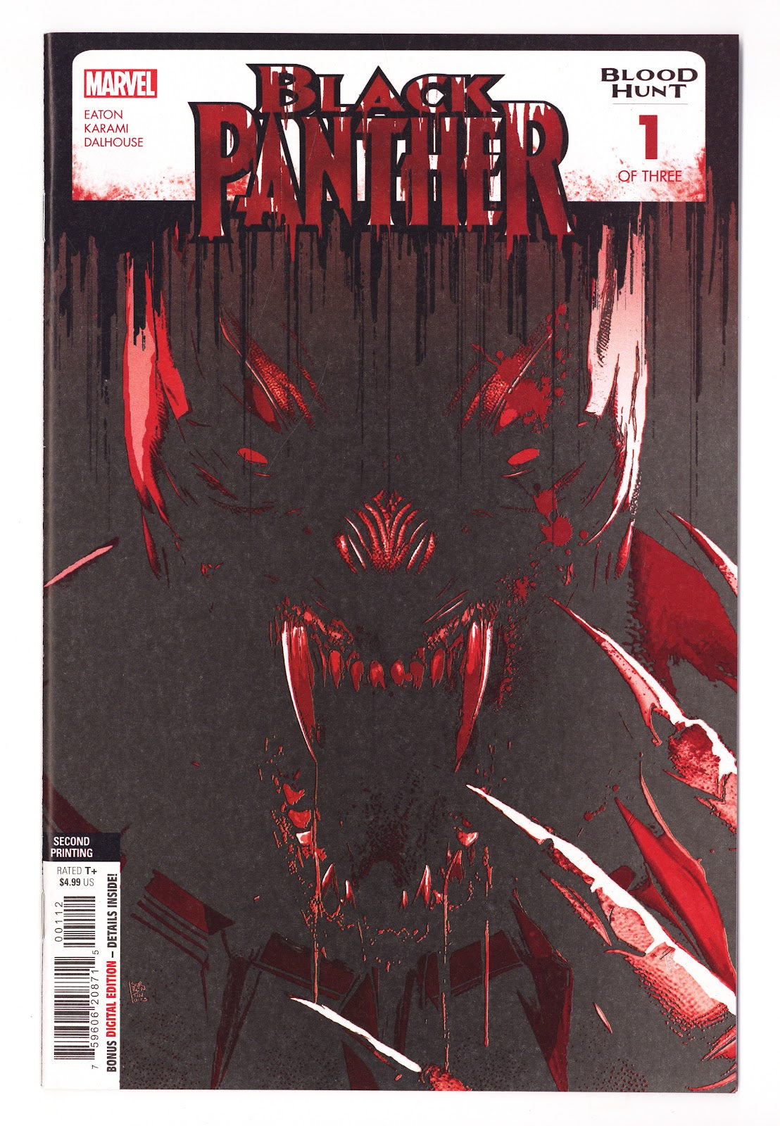 Black Panther: Blood Hunt 1 High Grade (2024) 2nd Print 